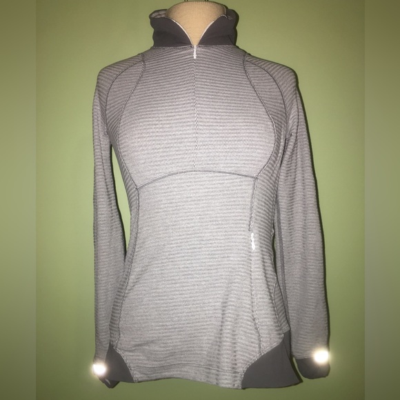 lululemon athletica Tops - Lululemon size 2 half zip shirt top pullover athleisure athletic yoga gym S